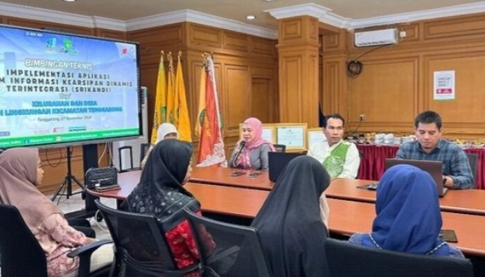 Kelurahan dan Desa di Tenggarong Dapat Pelatihan Aplikasi SRIKANDI untuk Kelola Arsip Lebih Mudah