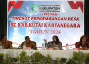 PMD Kabupaten Kukar Gelar Evaluasi Perkembangan Desa Se Kukar Di Desa Teluk Dalam