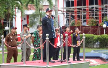 Pemkab Kukar Targetkan Raih Juara Umum, Saat Pelepasan 190 ASN Kontingen Porprov Korpri III/2024 di Kalimantan Timur