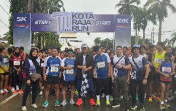 Dispora Gelar Lomba Kota Raja Run 2024 Kategori Lari 5K Dan 10K Untuk Pelajar Dan Umum