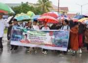 Pawai Tarhib di Muara Badak Semarak Sambut Ramadhan 1446 H