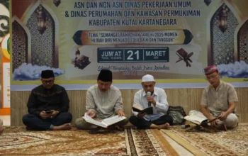 Sekda Kukar Hadiri Khataman Al-Qur’an dan Buka Puasa Bersama ASN Dinas PU dan Perkim: Dorong ASN Jadi Pelopor Nilai Keagamaan