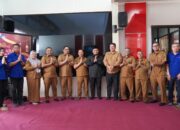 Hari Pertama Kerja Usai Lebaran, Diskominfo Kukar Gelar Halal Bihalal dan Donor Darah