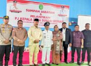 Eka Wahyu Resmi Dilantik sebagai Pj Kades Sungai Meriam Gantikan Almarhum Rojali