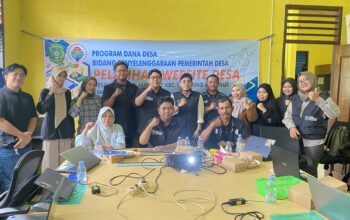 Dorong Transformasi Digital Desa, Pemdes Kembang Janggut Gelar Pelatihan dan Pengelolaan Website
