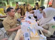 Peduli Kesehatan Pegawai, DPMD Kukar Gelar Pemeriksaan Kesehatan Berkala